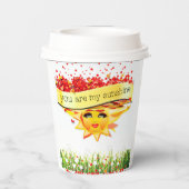 SUNSHINE KISSES PAPPBECHER (Rückseite)