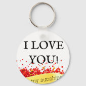 SUNSHINE KISSES SCHLÜSSELANHÄNGER (Rückseite)