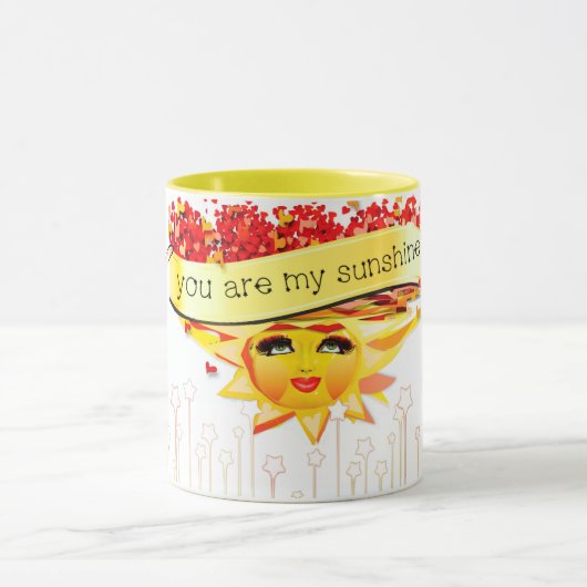 SUNSHINE KISSES TASSE (Zentrum)