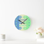 Sunshine Knick Knat Runde Wanduhr (Zuhause)