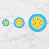 Sunshine Konfetti (Rückseiten)