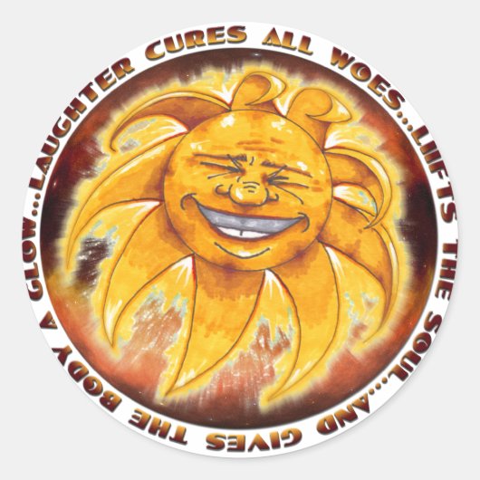 Sunshine Laghter Stickers (Vorderseite)