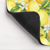 Sunshine Lemon Blossom Mousepad (Ecke)