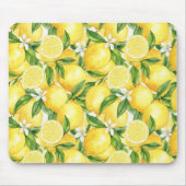 Sunshine Lemon Blossom Mousepad (Vorne)
