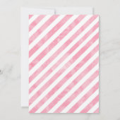 Sunshine Lemonade Erster Geburtstag Einladung (Rückseite)