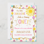 Sunshine Lemonade Geburtstagsparty Einladung (Vorderseite)