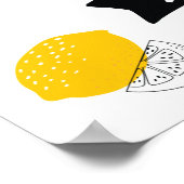 Sunshine Lemonade und Fun Birthday Party Willkomme Poster (Ecke)