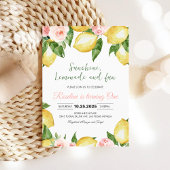 Sunshine Lemonade und Fun Lemon Geburtstag Einladung