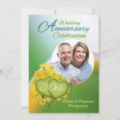 Sunshine Liebe 3oth Wedding Anniversary Party Foto Einladung (Vorderseite)
