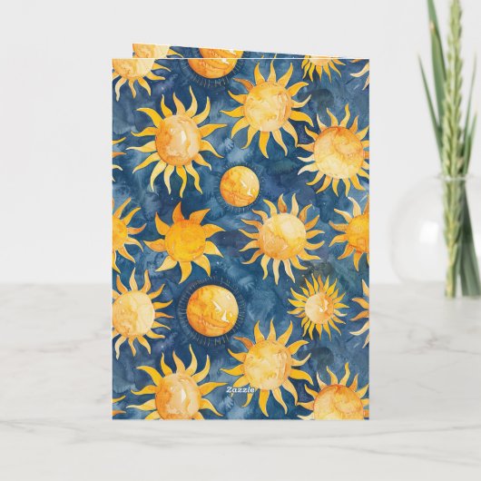 Sunshine Liebe Karte (Rückseite)