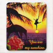 Sunshine Liebe Mousepad (Vorne)