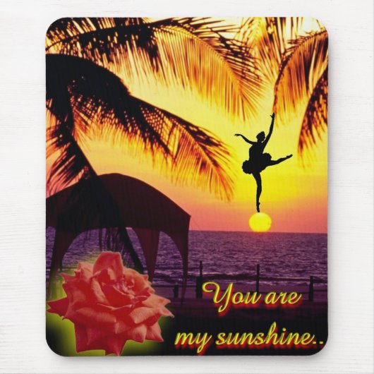 Sunshine Liebe Mousepad (Vorne)