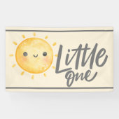 Sunshine Little One Baby Dusche Banner (Horizontal)