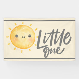Sunshine Little One Baby Dusche Banner