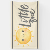 Sunshine Little One Baby Dusche Banner (Vertikal)