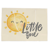 Sunshine Little One Baby Dusche Große Geschenktüte (Rückseite)