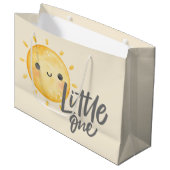 Sunshine Little One Baby Dusche Große Geschenktüte (Vorderseite Schrägansicht)