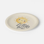 Sunshine Little One Baby Dusche Pappteller (Schrägansicht)