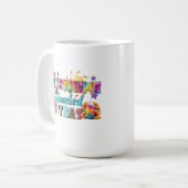 Sunshine & Loaded Tees T-Shirt Kaffeetasse (Vorderseite Links)