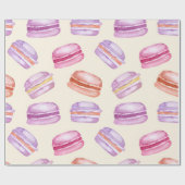 Sunshine Macarons Geschenkpapier (Flach)