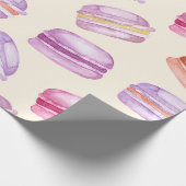 Sunshine Macarons Geschenkpapier (Ecke)