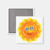 Sunshine Magnet (Vorderseite/Rückseite)