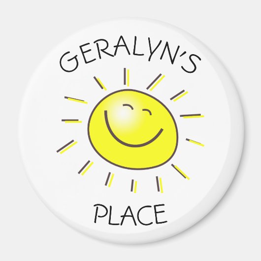 Sunshine Magnet (Vorne)