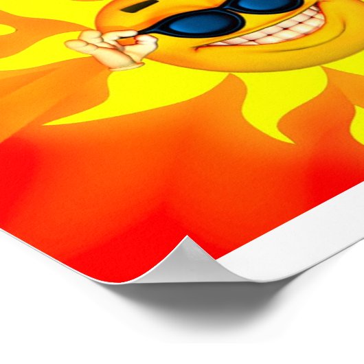 Sunshine Man Poster (Ecke)