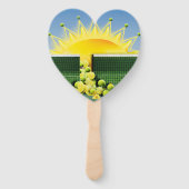 SUNSHINE MATCH Accent Pillow Fächer (Rückseite)