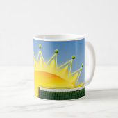 SUNSHINE MATCH Accent Pillow Kaffeetasse (VorderseiteRechts)
