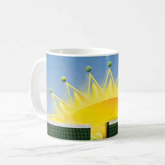 SUNSHINE MATCH Accent Pillow Kaffeetasse (Vorderseite Links)