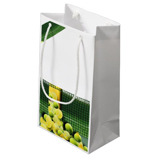 SUNSHINE MATCH Accent Pillow Kleine Geschenktüte (Rückseite Schrägansicht)