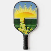 SUNSHINE MATCH Accent Pillow Pickleball Schläger (Vorderseite)