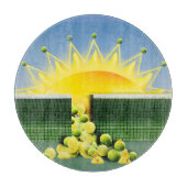 SUNSHINE MATCH Accent Pillow Schneidebrett (Vorderseite)