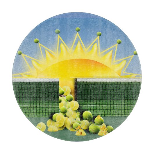 SUNSHINE MATCH Accent Pillow Schneidebrett (Vorderseite)