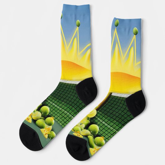 SUNSHINE MATCH Accent Pillow Socken (Linkes Detail)