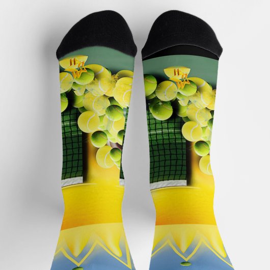 SUNSHINE MATCH Accent Pillow Socken (Oben)