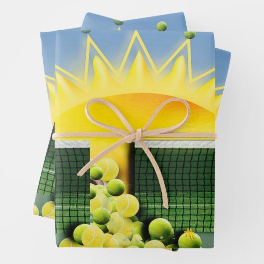 SUNSHINE MATCH GESCHENKPAPIER SET (Beispiel)
