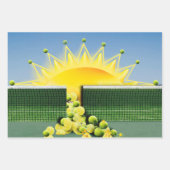 SUNSHINE MATCH GESCHENKPAPIER SET (Vorderseite)