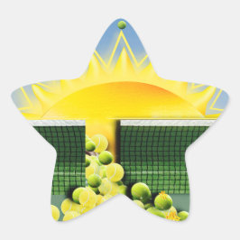 SUNSHINE MATCH Stern-Aufkleber