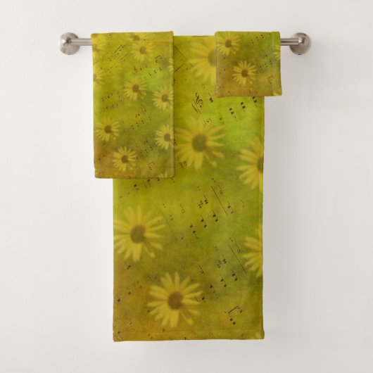 Sunshine Mixed Media Badhandtuch Set (Insitu)