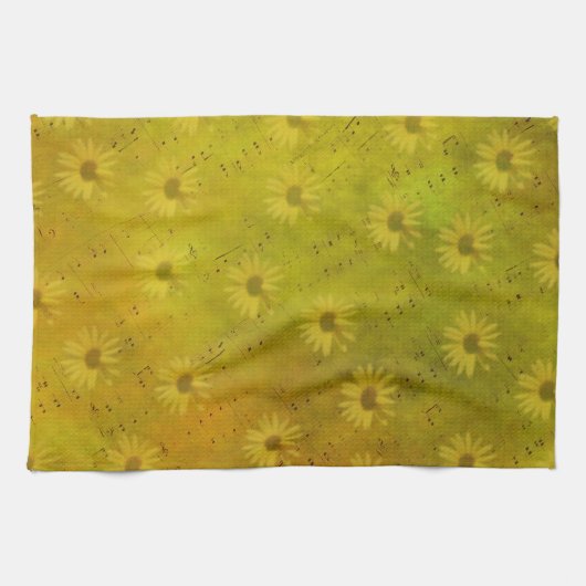 Sunshine Mixed Media Geschirrtuch (Horizontal)