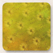 Sunshine Mixed Media Getränkeuntersetzer (Vorderseite)