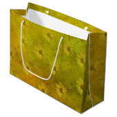 Sunshine Mixed Media Große Geschenktüte (Vorderseite Schrägansicht)