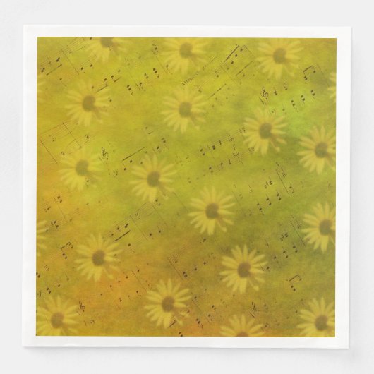 Sunshine Mixed Media Serviette (Vorderseite)