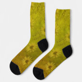 Sunshine Mixed Media Socken (Linkes Detail)
