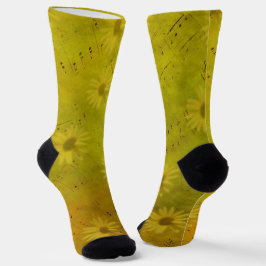 Sunshine Mixed Media Socken