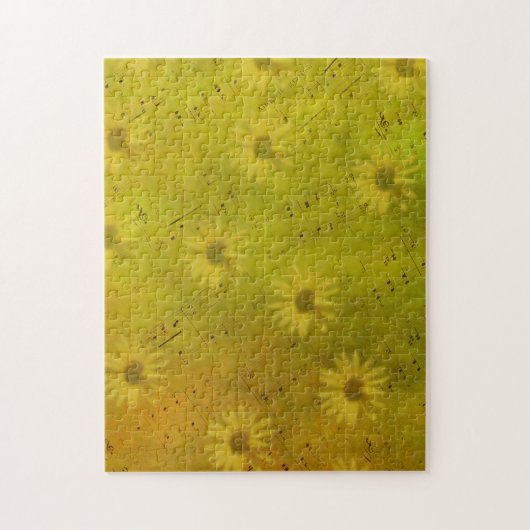 Sunshine Mixed Media Throw Kissen Puzzle (Vertikal)