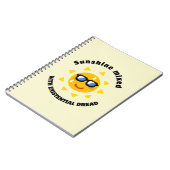 Sunshine Mixed with Existential Dread Notizblock (Linke Seite)