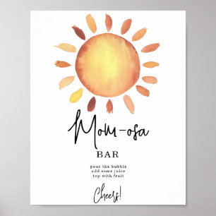 Sunshine mOM-osa Bar Poster